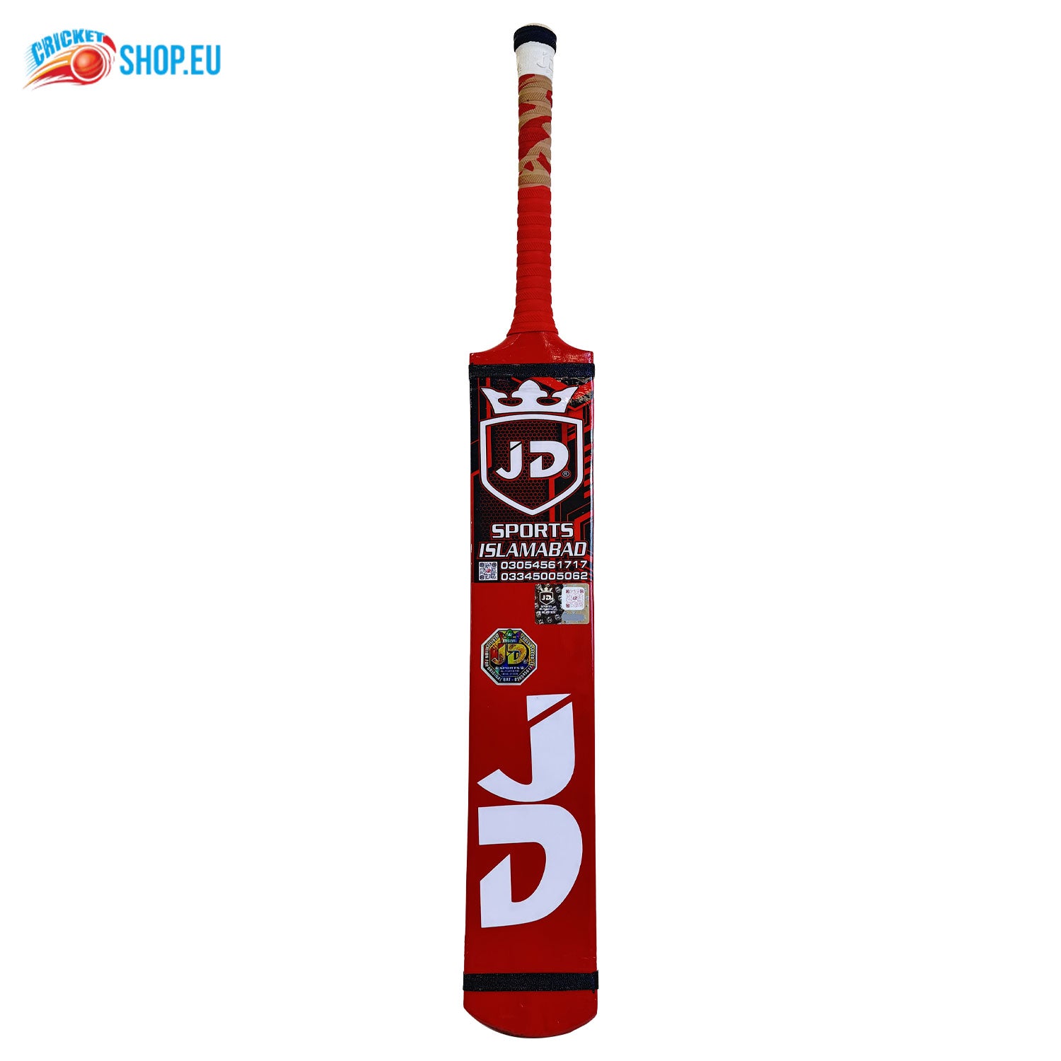 Batte De Cricket DANIAL SPORTS BEYOND FEAR – Bois Albessia, 780–810 G, Pour Tape Ball, Fabriquée Au Pakistan