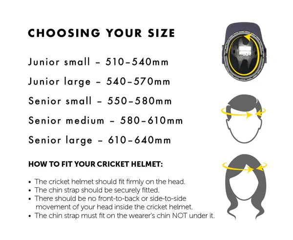Masuri C Line Plus Steel Cricket Helmet Black
