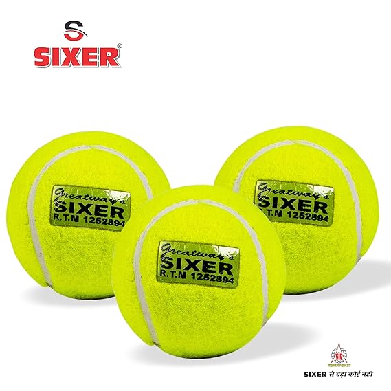 Sixer Greatways Cricket Tennis Ball