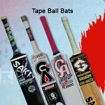 Tape ball bats