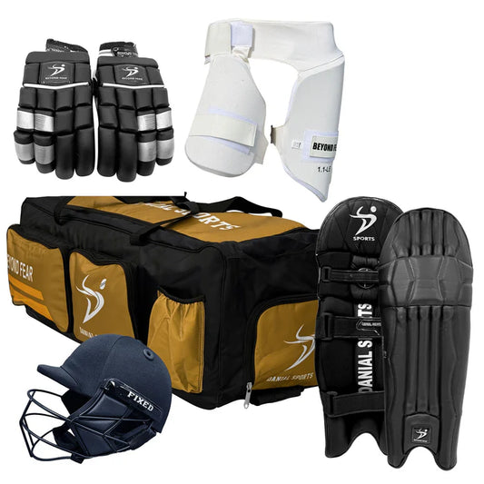 DS T/20 Pro Cricket Set Without Bat Black