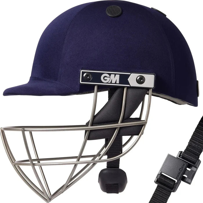 Gunn And Moore Maestro Ti Helmet Titannium Grill