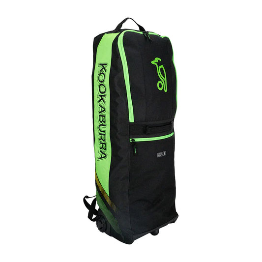 Kookaburra 5000 Wheelie Bag Black/Green