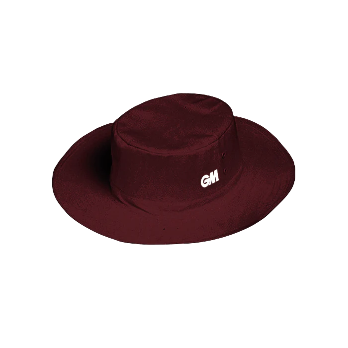 Gunn And Moore Panama Hat Maroon