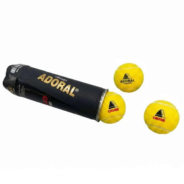Adoral Shine Cruise Cricket Tape Ball Pack (3 Balls)
