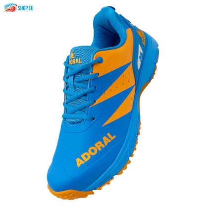 ADORAL Jeet Blue Orange Cricket Shoes