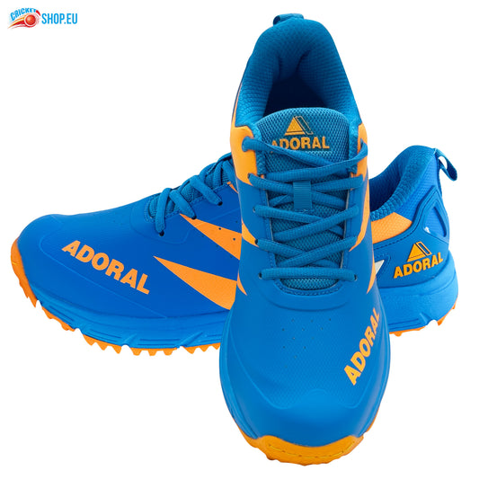 ADORAL Jeet Blue Orange Cricket Shoes