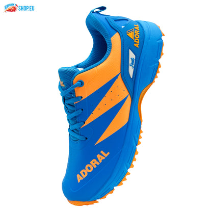 ADORAL Jeet Blue Orange Cricket Shoes