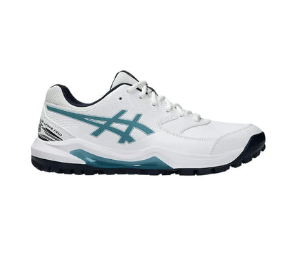 Asics Gel-Lethal Field 2 Cricket Shoes White/Athlantis Blue