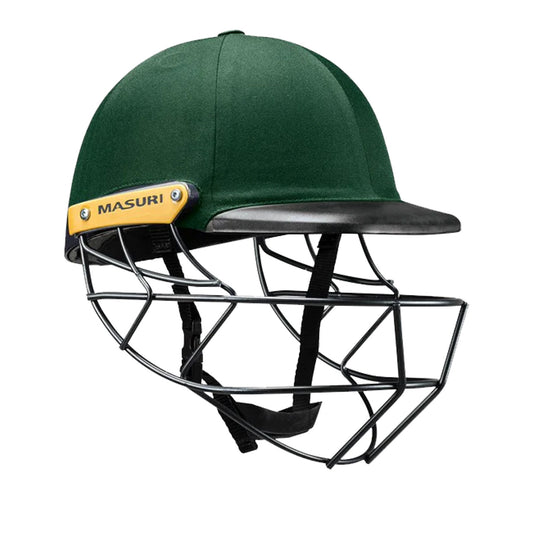 Masuri C Line Plus Steel Cricket Helmet Green