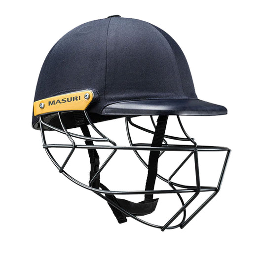 Masuri C LINE PLUS Steel Cricket Helmet Navy