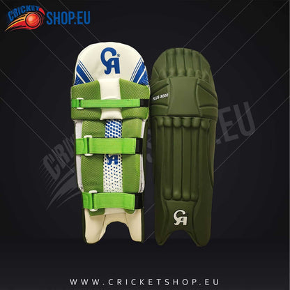 CA Plus 8000 Batting Pads Green Ambi