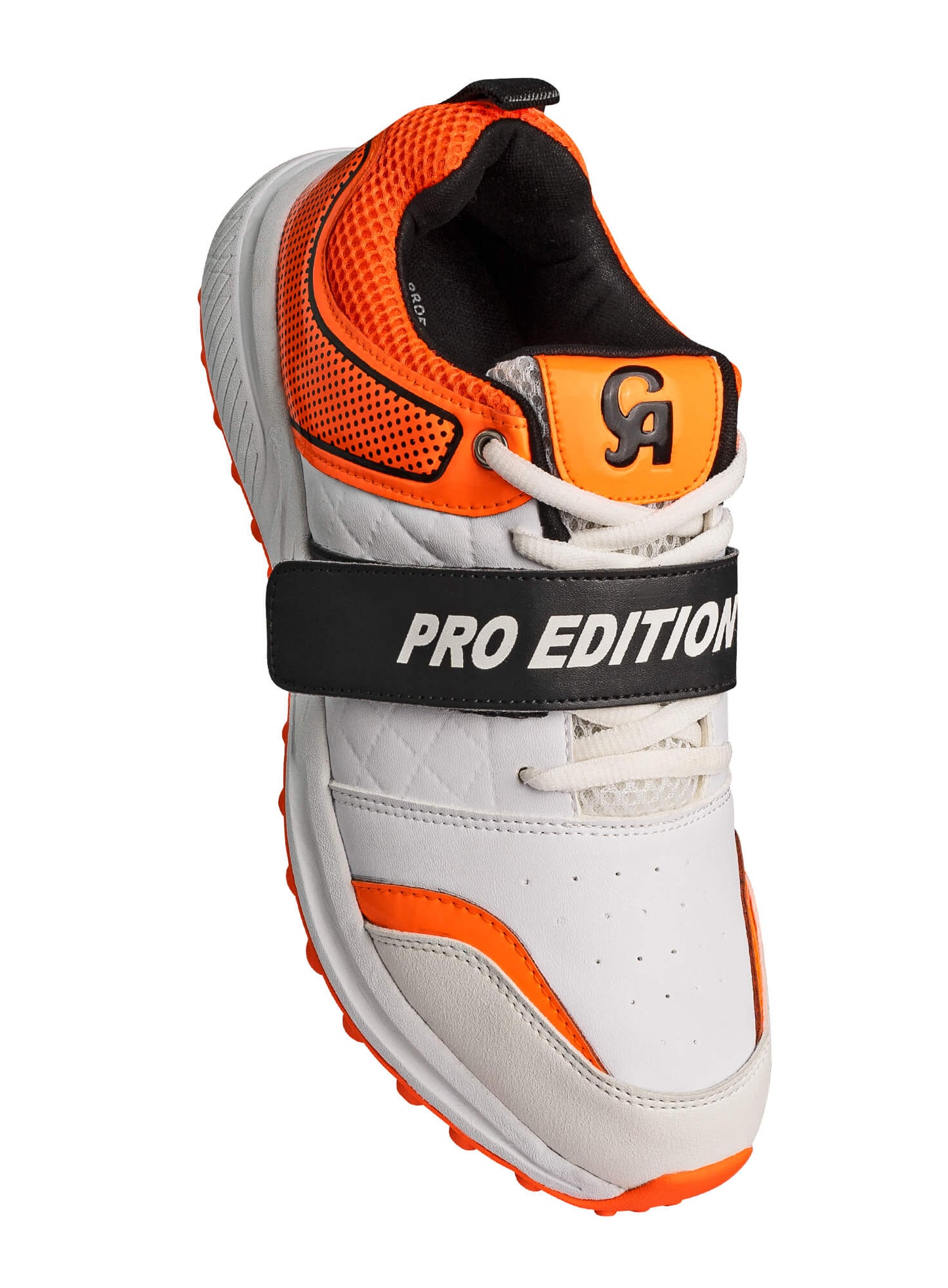 CA Pro Edition Cricket Shoes White/Orange