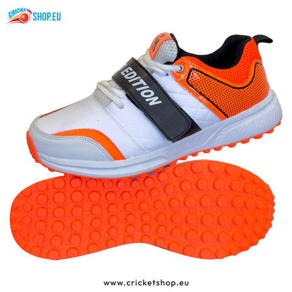 CA Pro Edition Cricket Shoes White/Orange