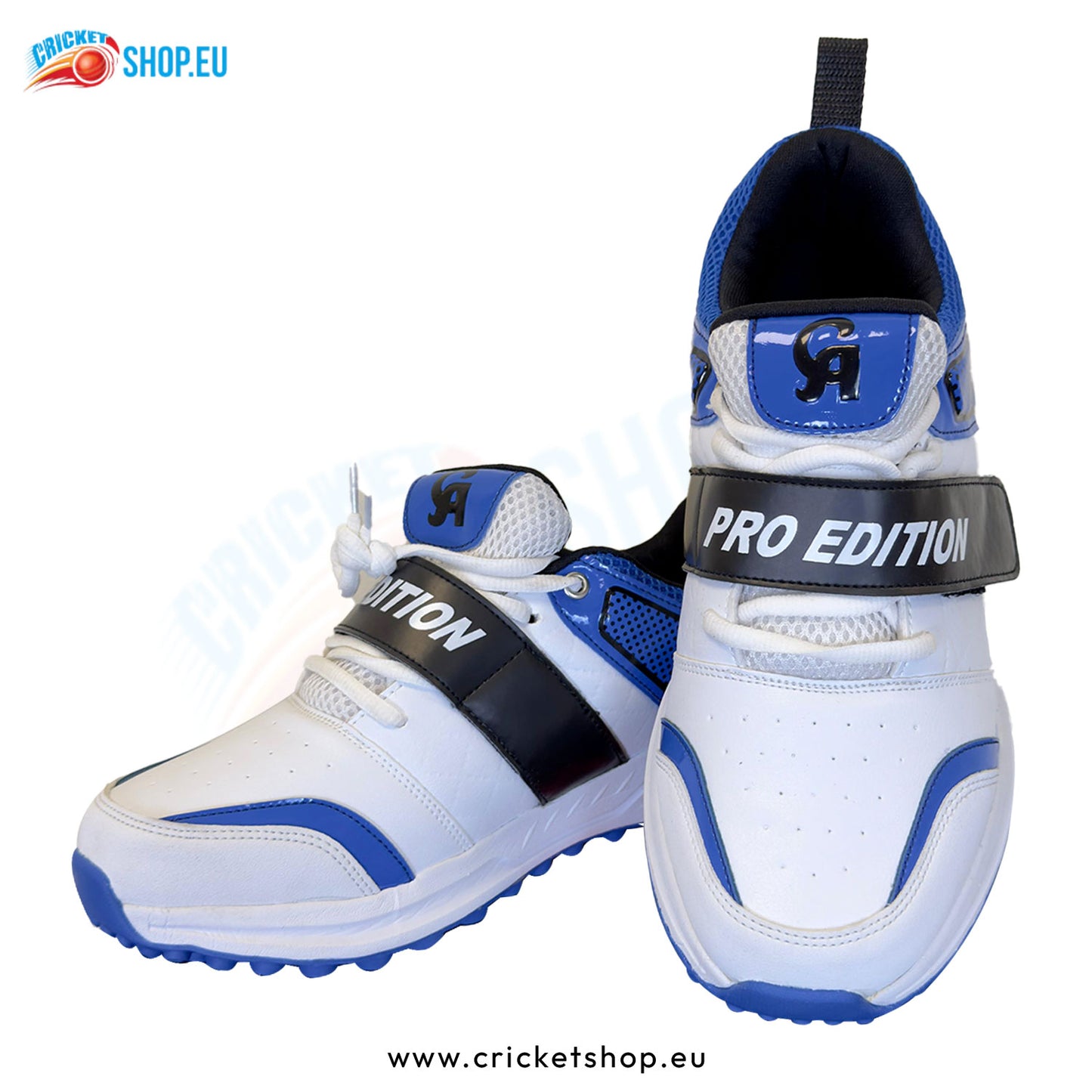 CA Pro Edition Cricket Shoes White/Blue