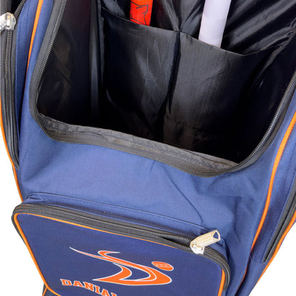 DS Sports 1.0 Duffle Cricket Bag Blue/Orange