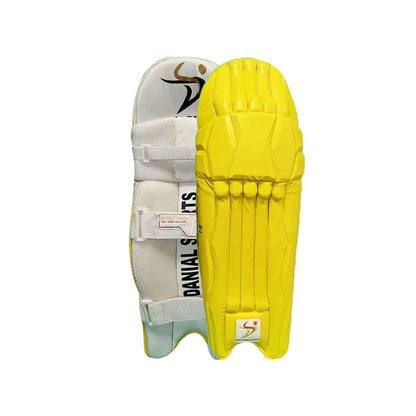 DS Sports Yellow Batting Pads Adult Ambi