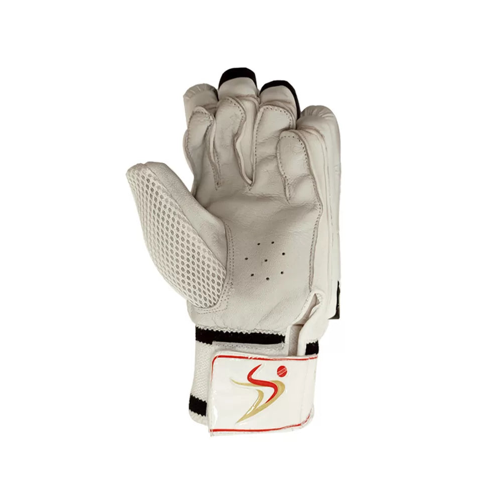 DS Sports Black/White 1.0 Batting Gloves Junior