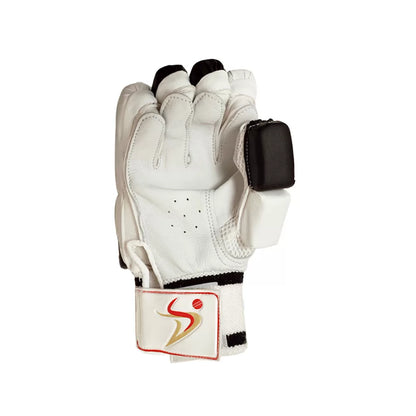 DS Sports Black/White 1.0 Batting Gloves Junior