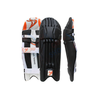 DS Black Cricket Pads & Gloves Set