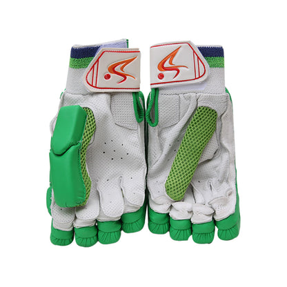 DS Green Cricket Pads & Gloves Set