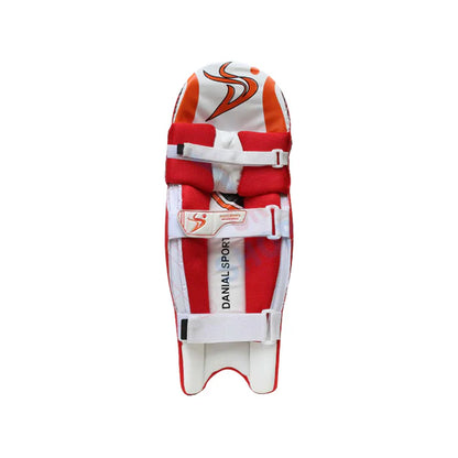 DS Red Cricket Pads And Gloves Set