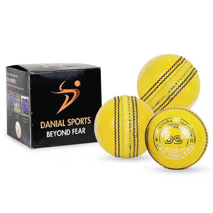 DS Indoor Cricket Ball Yellow