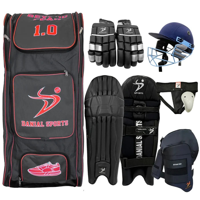 DS 1.0 Cricket Batting Set Black Adult