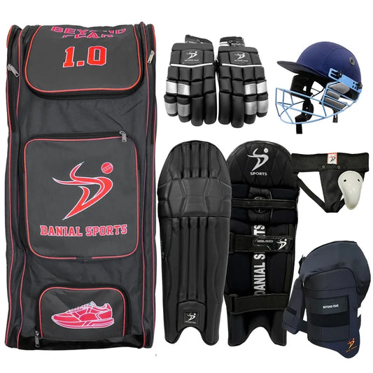 DS 1.0 Cricket Batting Set Black Adult