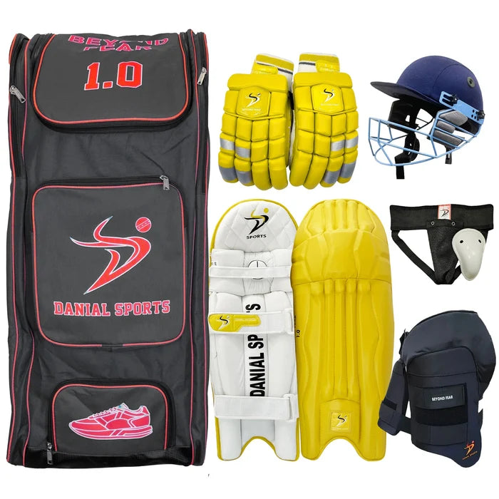 DS 1.0 Cricket Batting Set Yellow