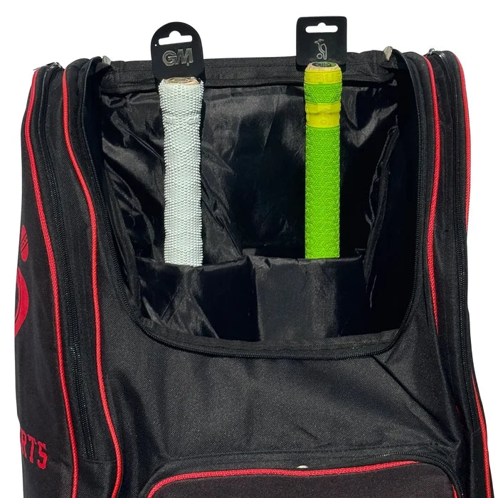 DS 1.0 Duffle Cricket Bag Black/Red