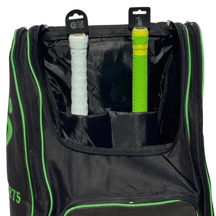 DS 1.0 Duffle Cricket Bag Black/Green