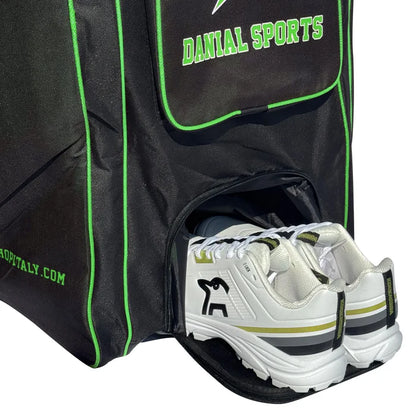 DS 1.0 Duffle Cricket Bag Black/Green