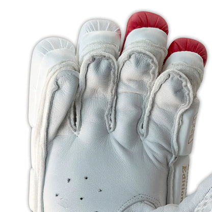 DS 1.1 L.E Batting Gloves White/Red
