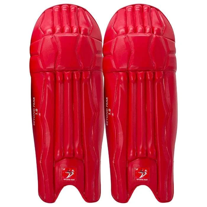 DS T/20 Cricket Batting Pads Red