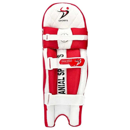DS T/20 Cricket Batting Pads Red