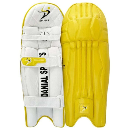 DS T/20 Cricket Batting Pads Yellow
