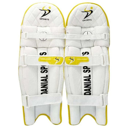 DS T/20 Cricket Batting Pads Yellow