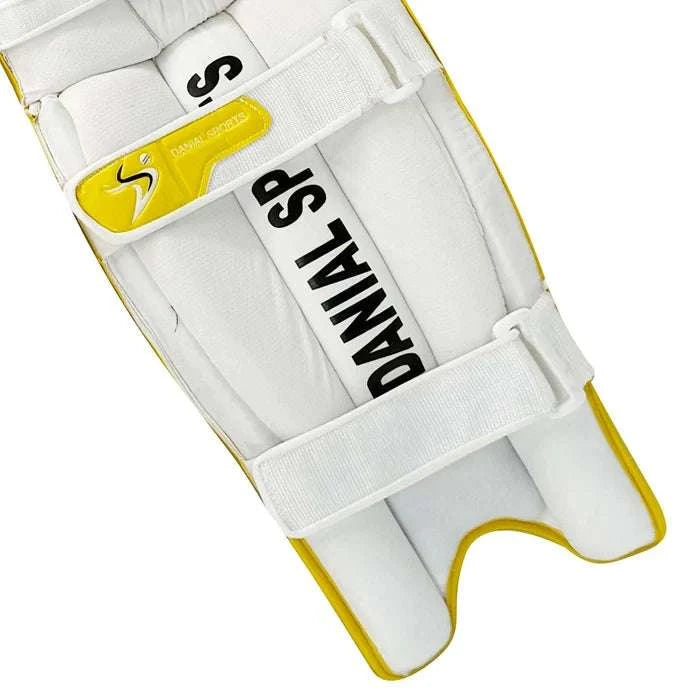 DS T/20 Cricket Batting Pads Yellow