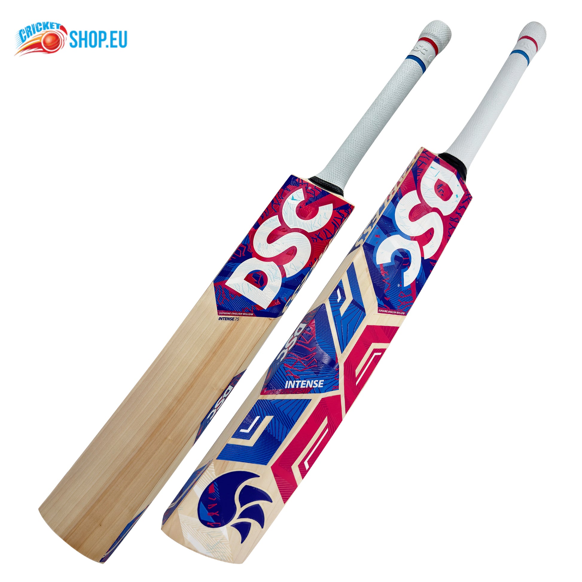 Crickets bat with DSC branding on a white background