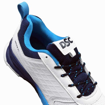 DSC Jaffa 22 Cricket Shoes White/Navy