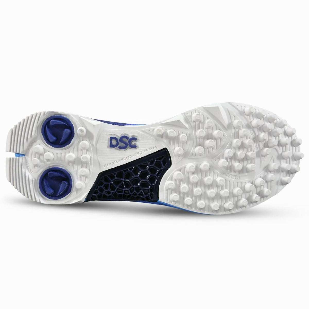 DSC Jaffa 22 Cricket Shoes White/Navy