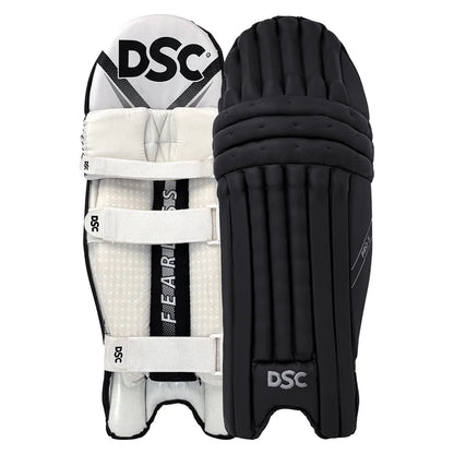 DSC Pro X Batting Leg Guard Black