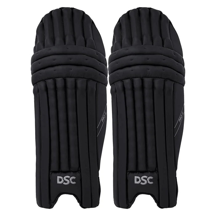 DSC Pro X Batting Leg Guard Black