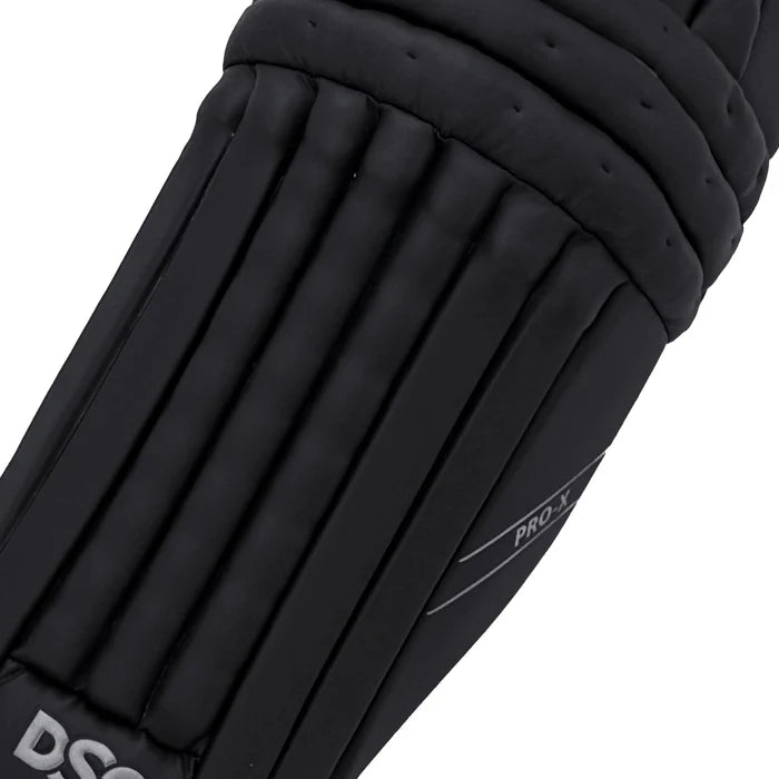 DSC Pro X Batting Leg Guard Black