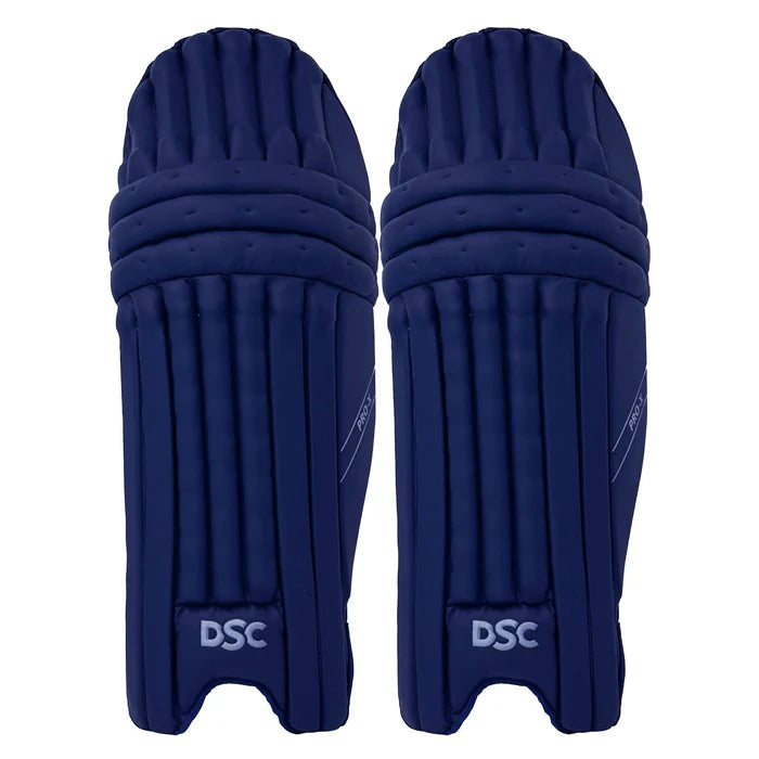 DSC Pro X Batting Leg Guard Navy