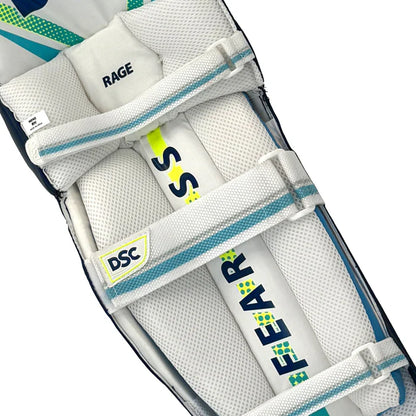 DSC Rage Cricket Batting Pads Navy