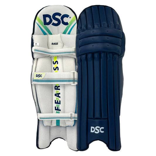DSC Rage Cricket Batting Pads Navy