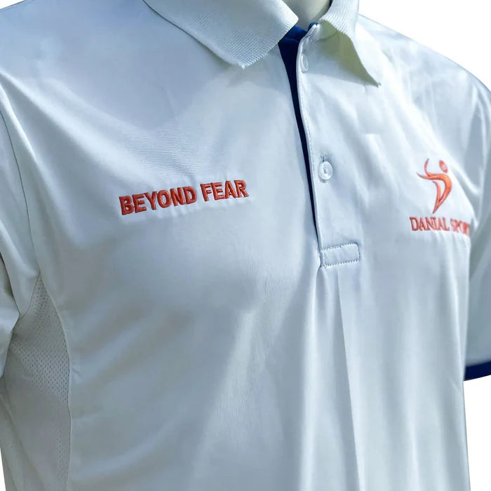 DS Cricket Half Sleves Shirt White