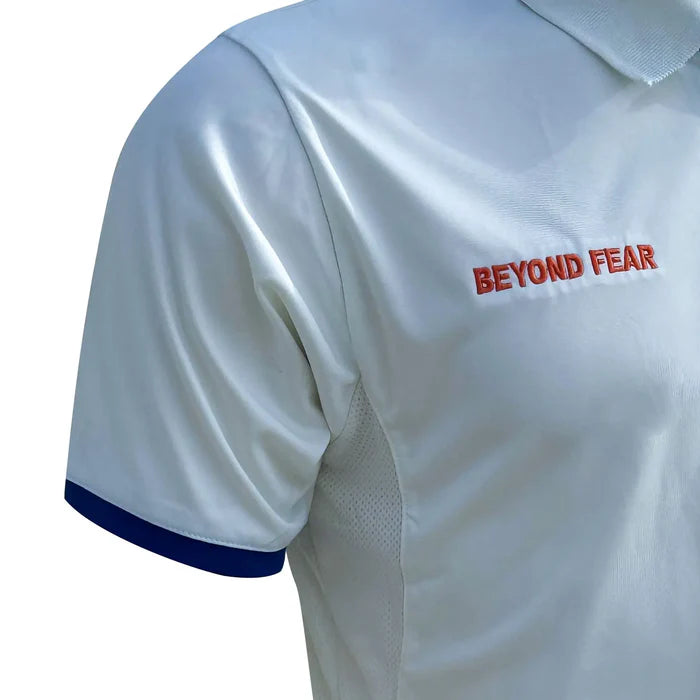 DS Cricket Half Sleves Shirt White